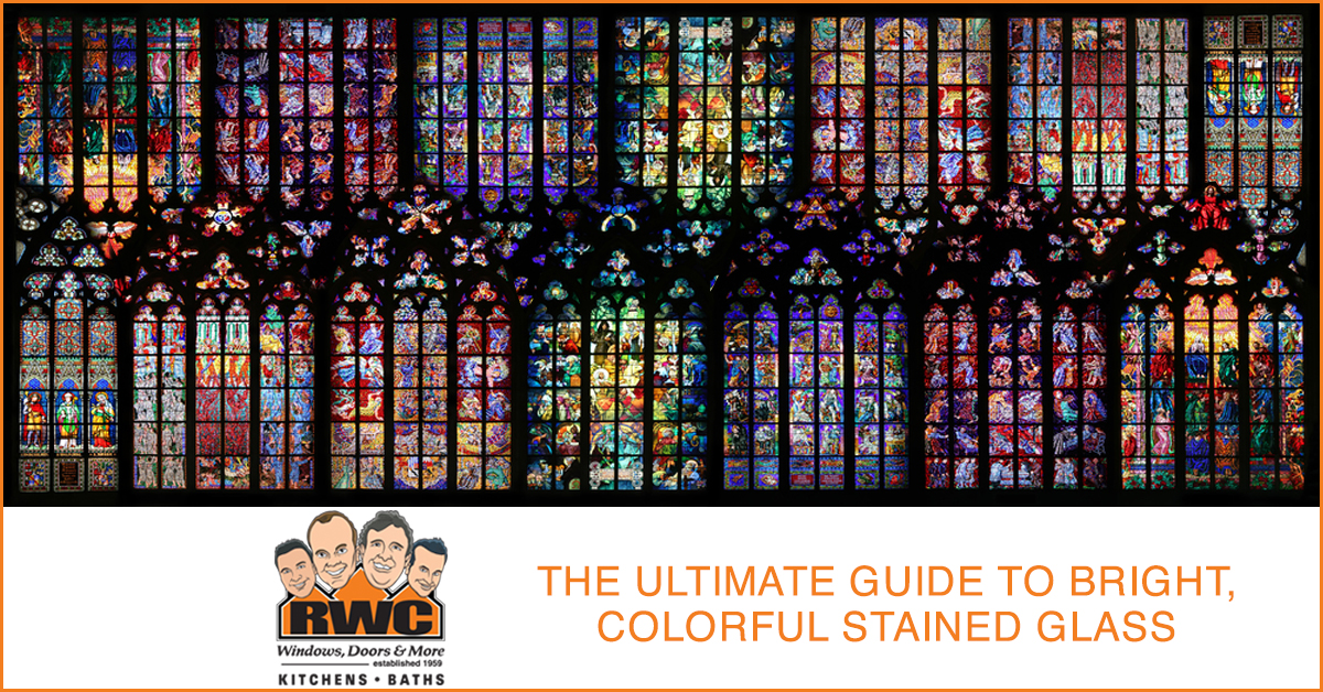 colorful stained glass masterpiece