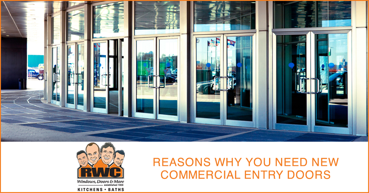 Commercial entry door installation NJ