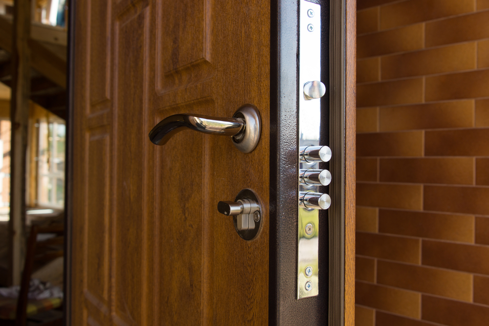 Modern front door hardware