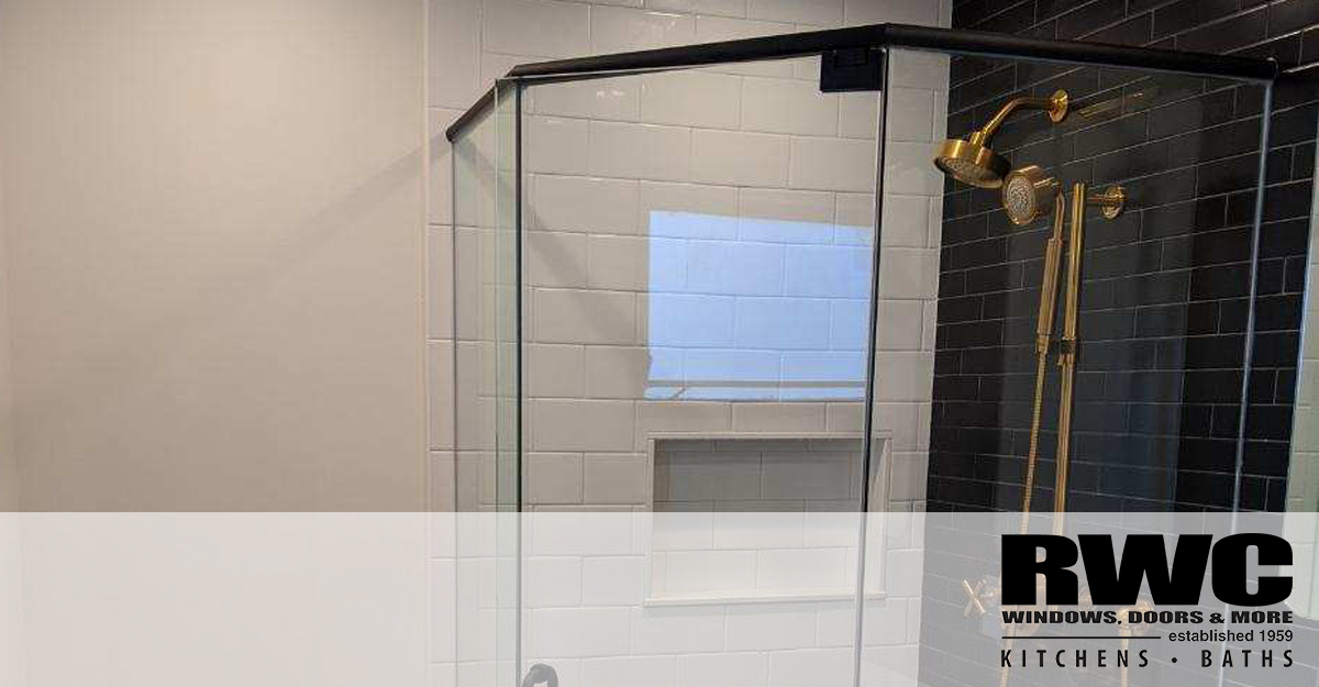 Shower partition & shower cabin