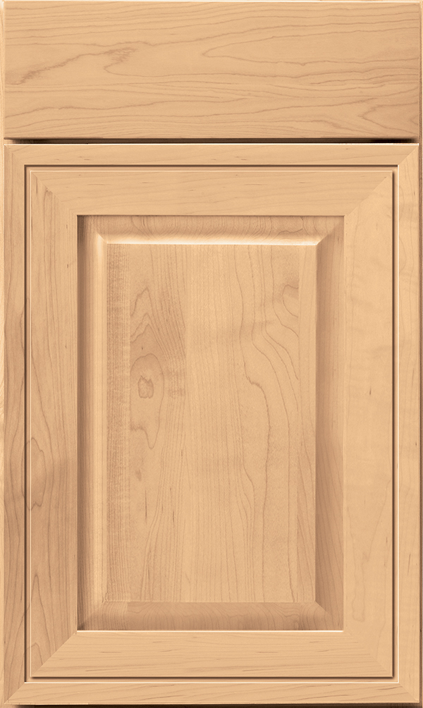 framed brown wooden cabinet