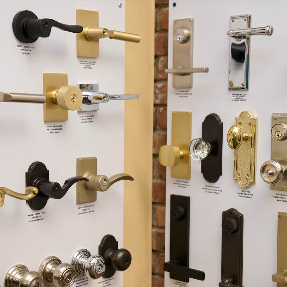 door handles and knobs