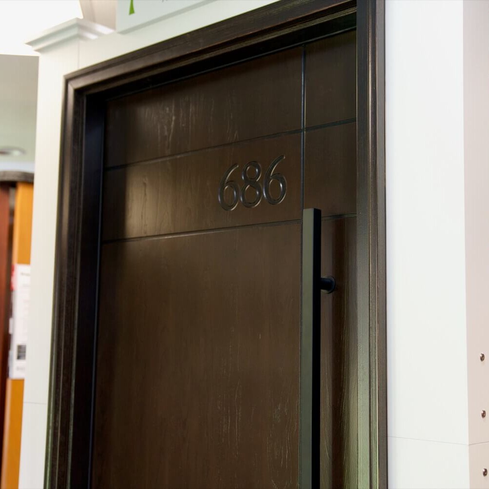 black door at RWC showroom