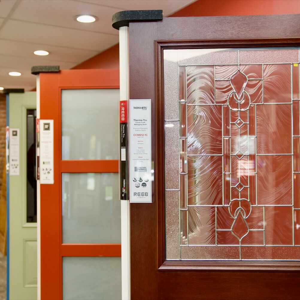 Door displays at RWC