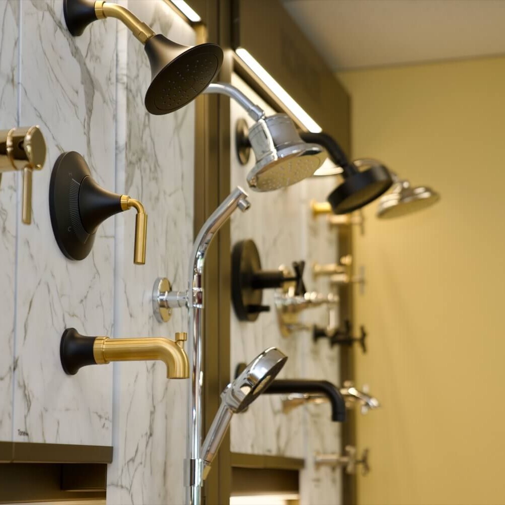 Showerheads and shower controls