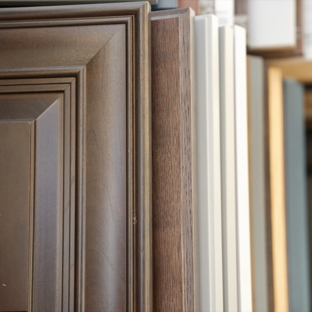 Samples of cabinet doors